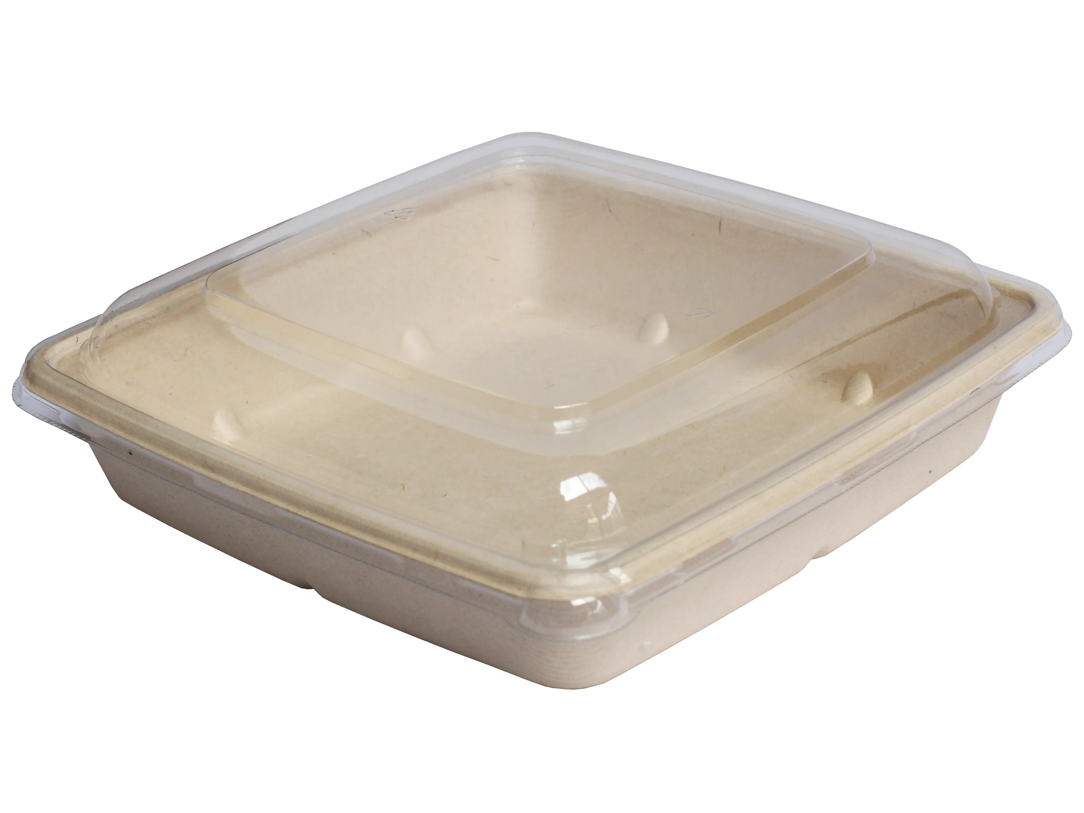 32oz Square Fiber Container