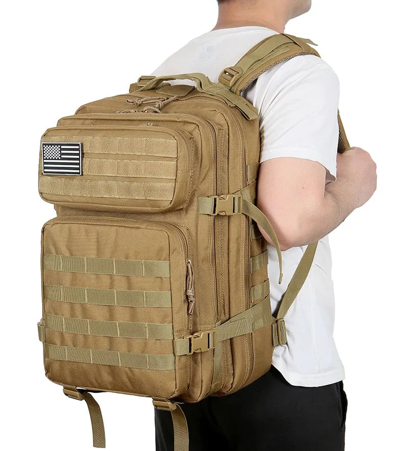 900D Tactical MOLLE Military Assault Bug Out Backpack Waterproof 50L