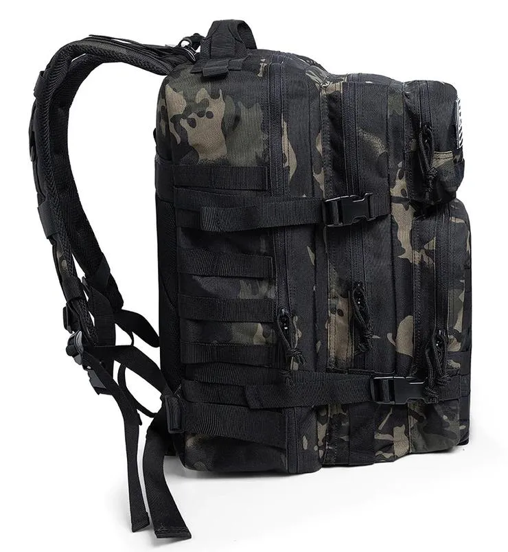 900D Tactical MOLLE Military Assault Bug Out Backpack Waterproof 50L