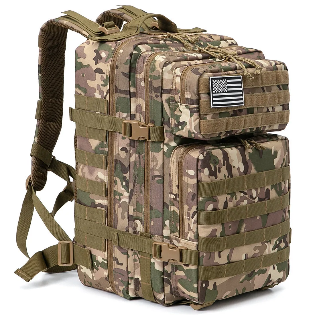 900D Tactical MOLLE Military Assault Bug Out Backpack Waterproof 50L