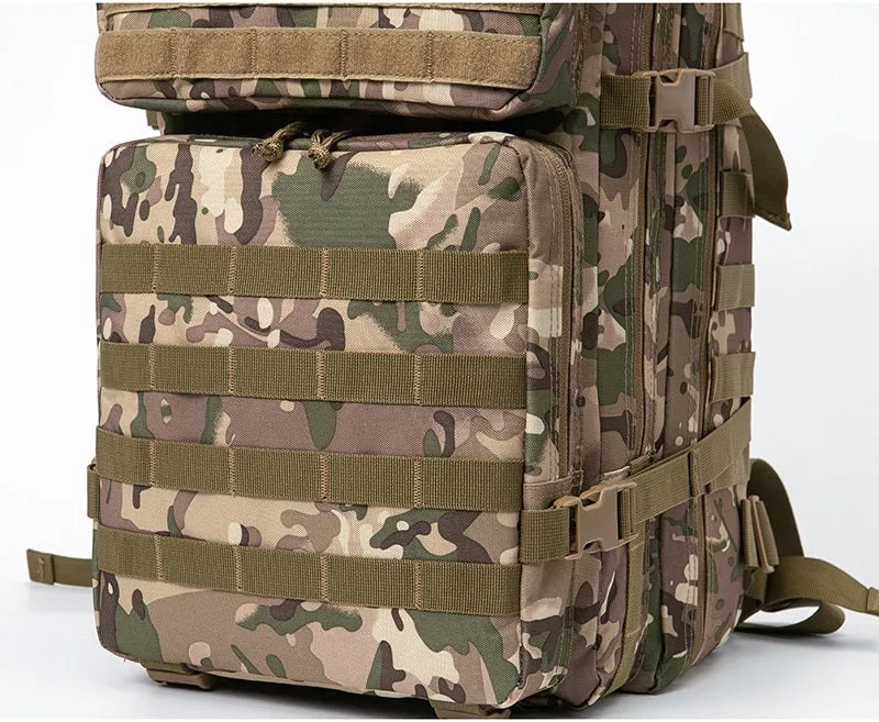 900D Tactical MOLLE Military Assault Bug Out Backpack Waterproof 50L