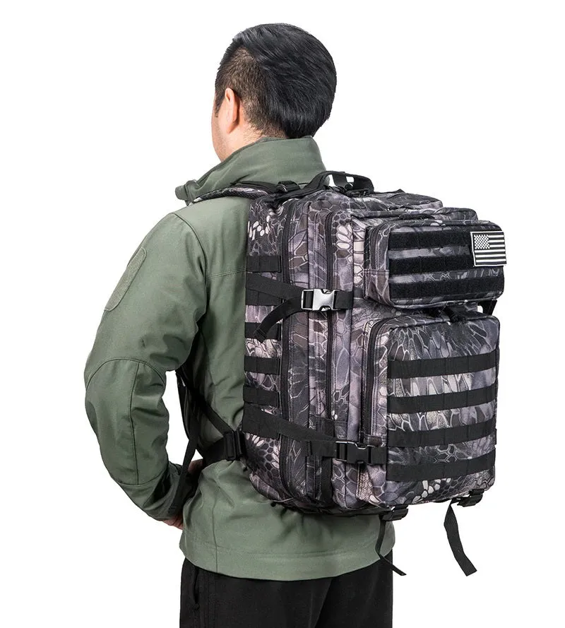 900D Tactical MOLLE Military Assault Bug Out Backpack Waterproof 50L