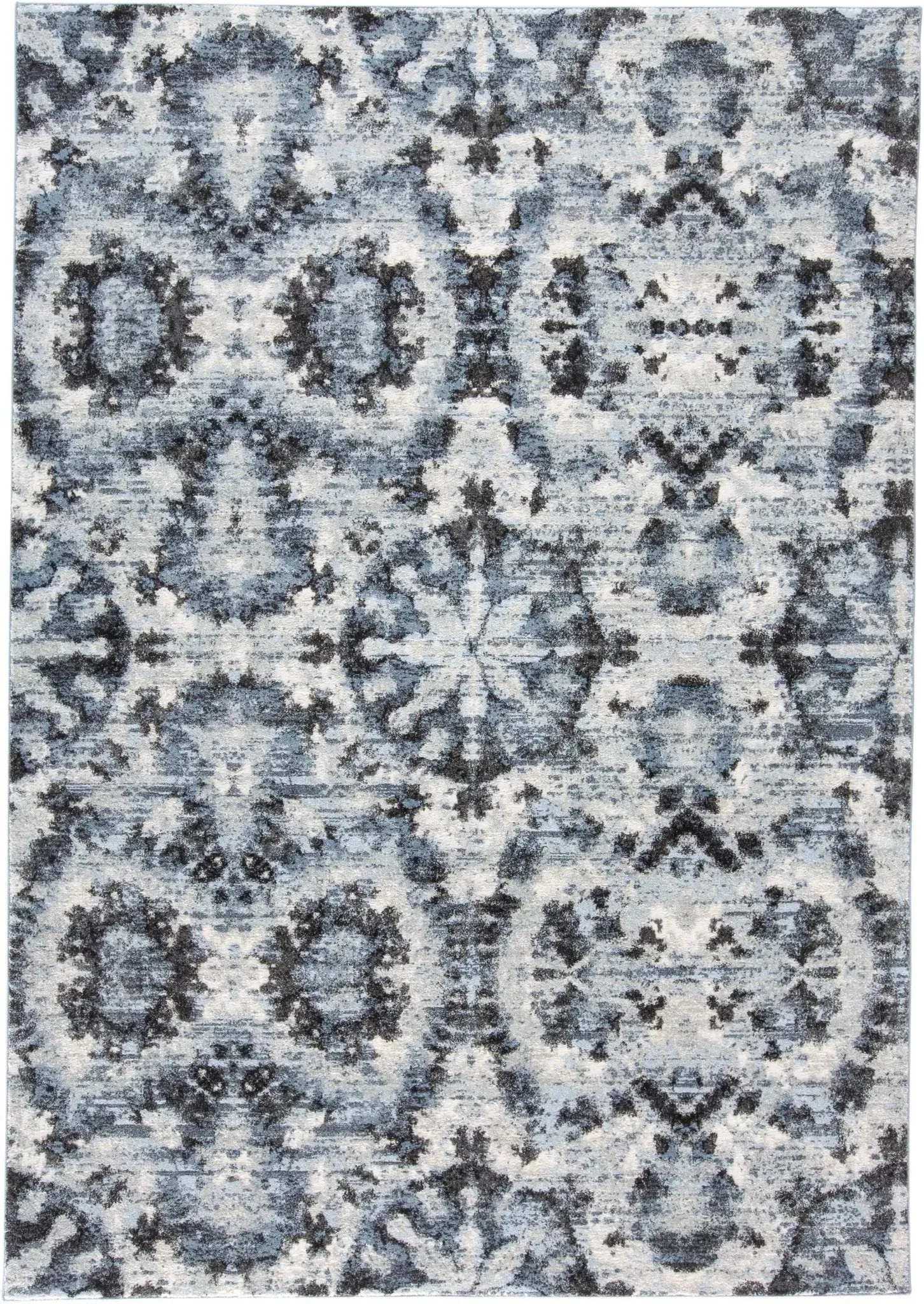 Ainsley 8713895F Charcoal/Blue Rug