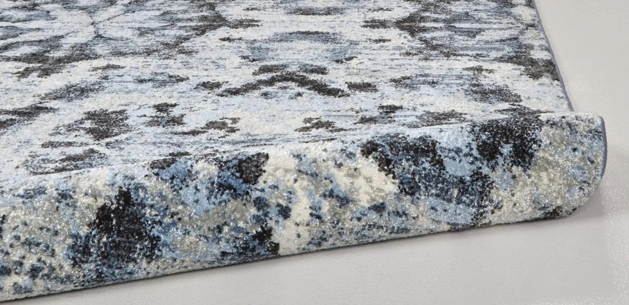 Ainsley 8713895F Charcoal/Blue Rug