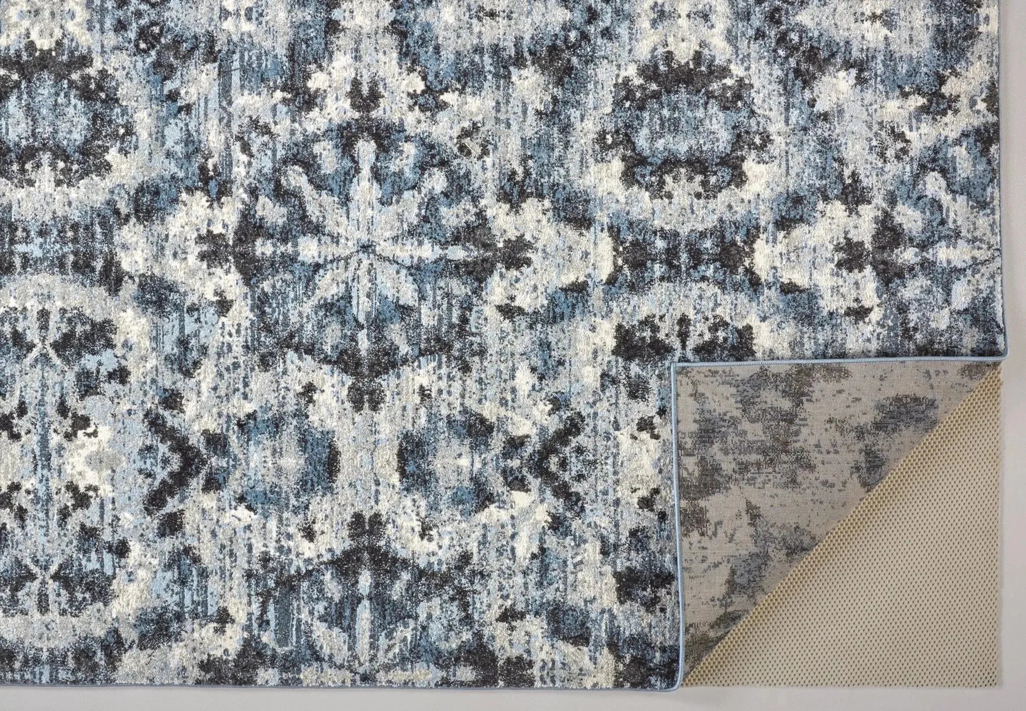 Ainsley 8713895F Charcoal/Blue Rug