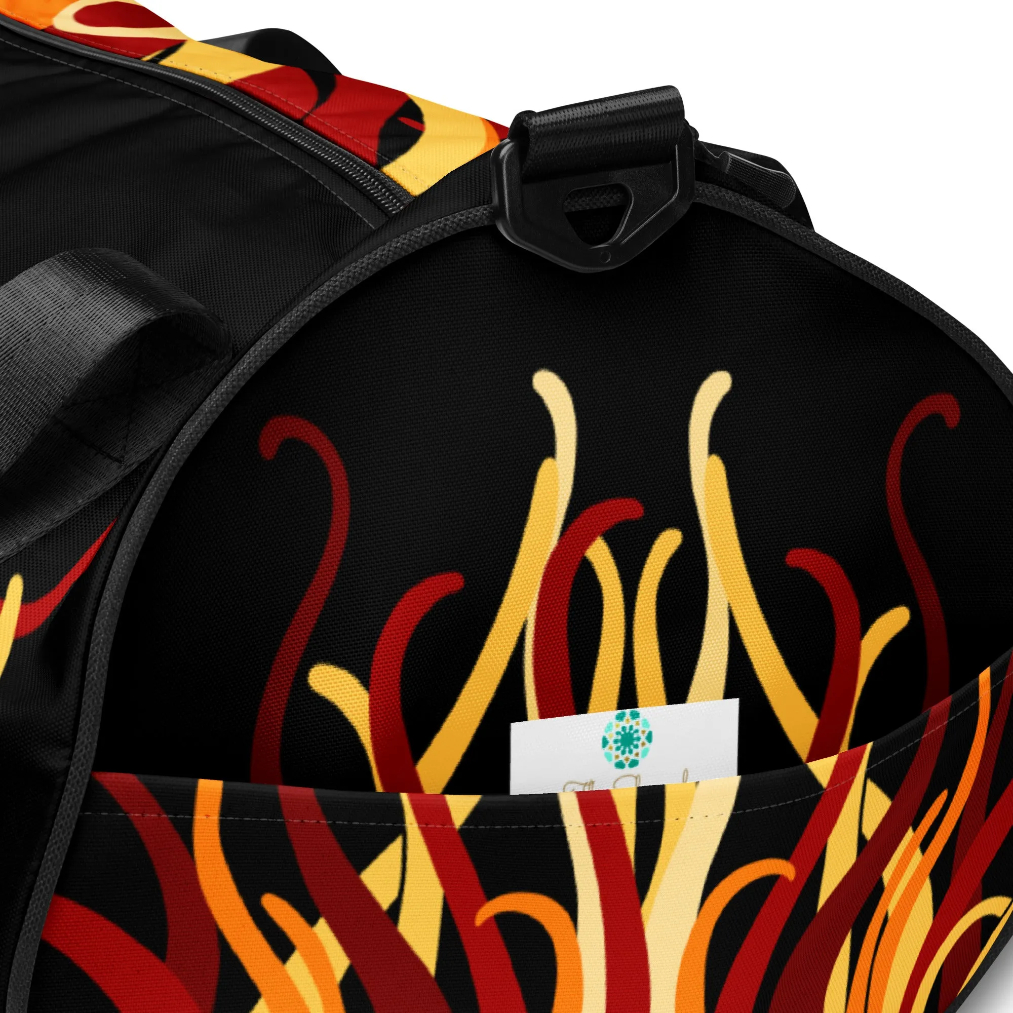 All-over print gym bag - King Abdullah Monument Fountain KAUST