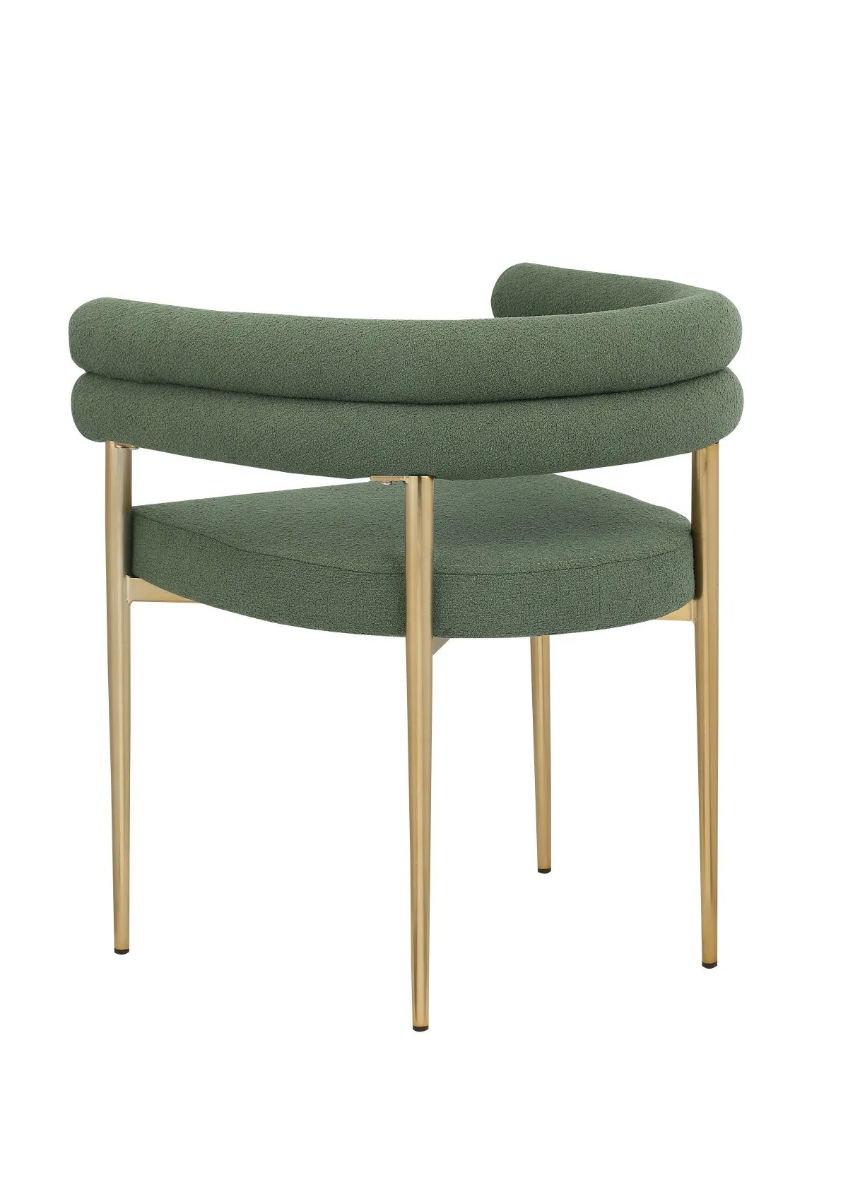 Allure Green/Gold Dining Chair, Set of 2