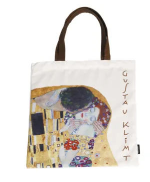 Art Shopping Bag Gustav Klimt Kiss