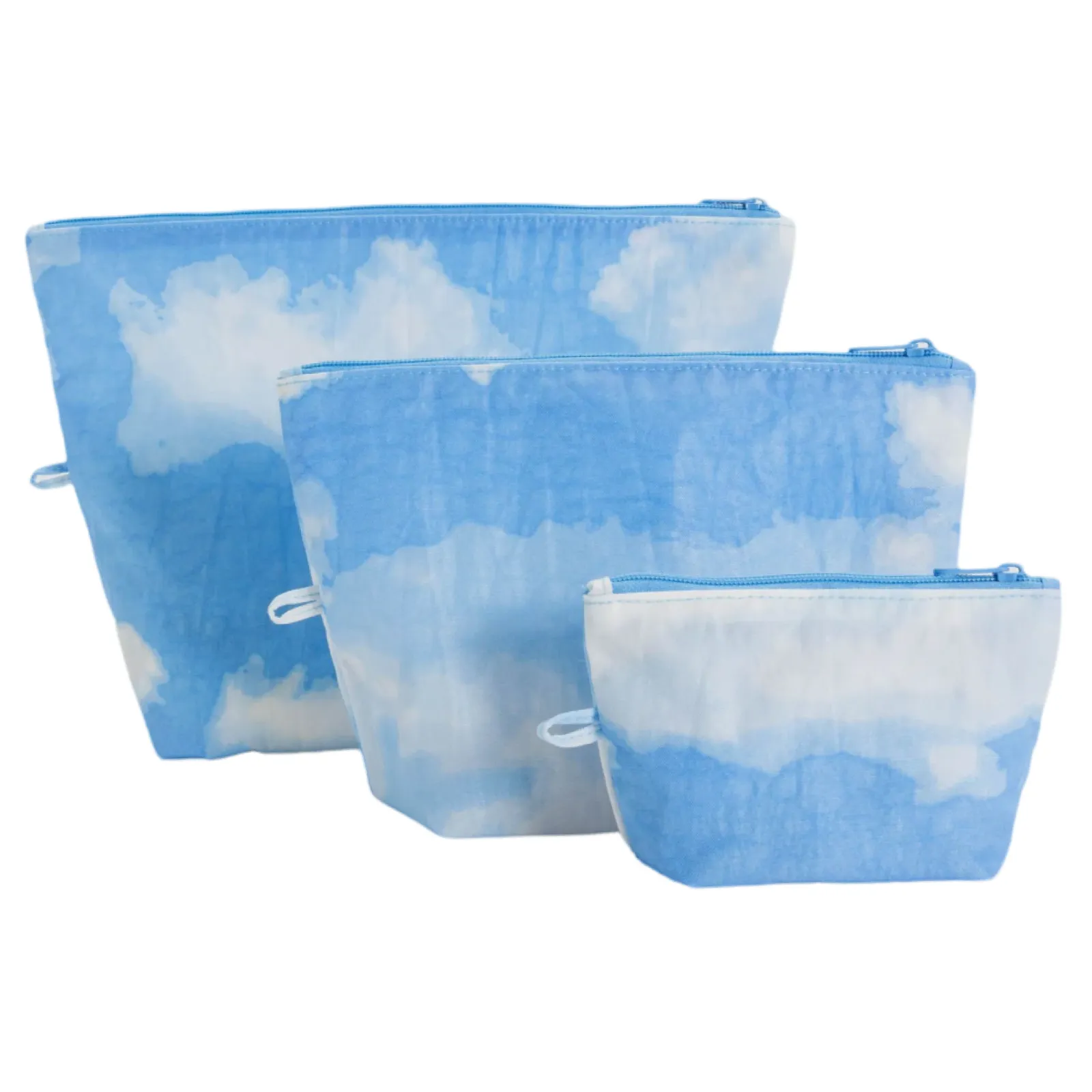 Baggu Go Pouch Set - Clouds