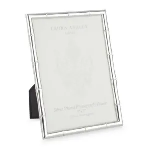 Bamboo Silver Plated Photo Frame