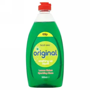 BEST ONE ORIGINAL WASHING UP LIQUID 500ML