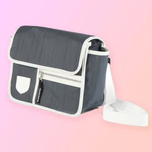 Bike Handlebar Bag satchel classic gray