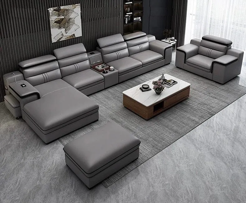 Bradford Sectional Leather Sofa