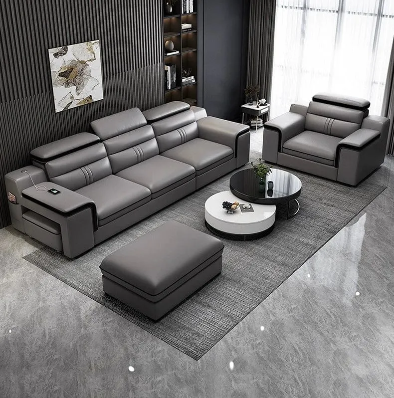 Bradford Sectional Leather Sofa