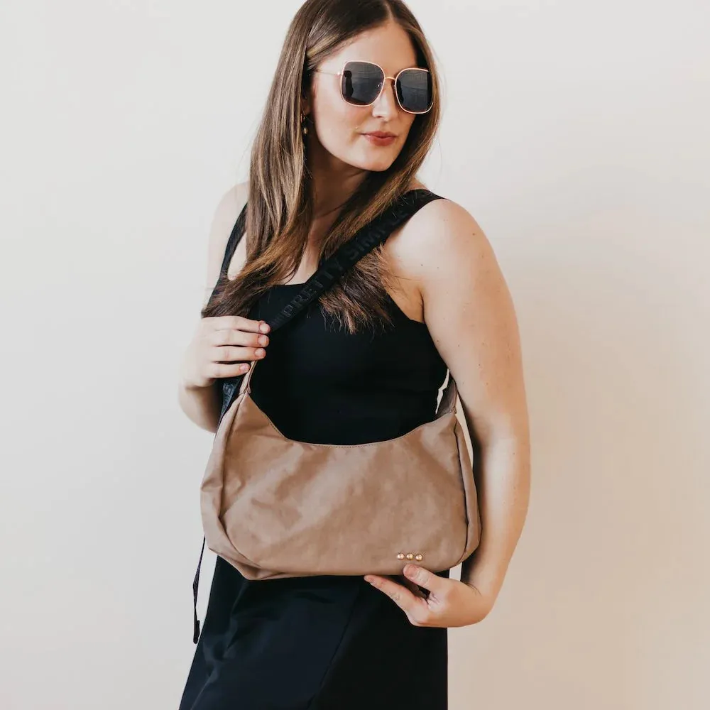 Brevin Hobo Bag - Khaki