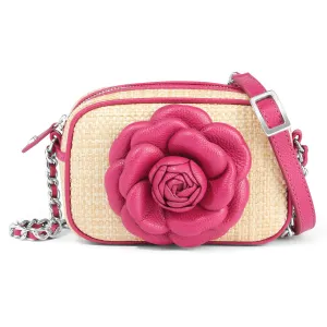 Brighton Rosie Straw Camera Bag