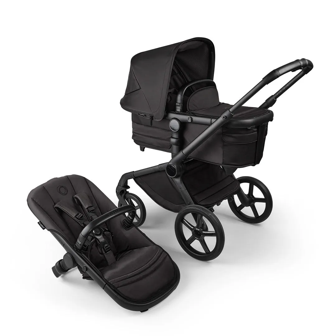 Bugaboo Fox 5 Noir Limited Edition Essential Pushchair Bundle