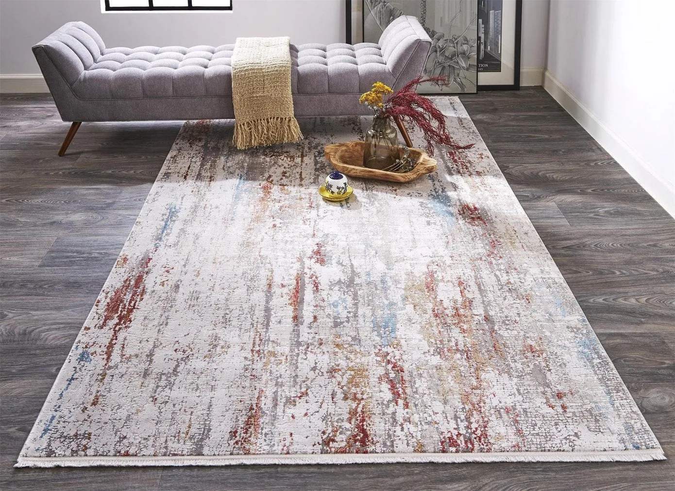 Cadiz Ivory/Multi Rug