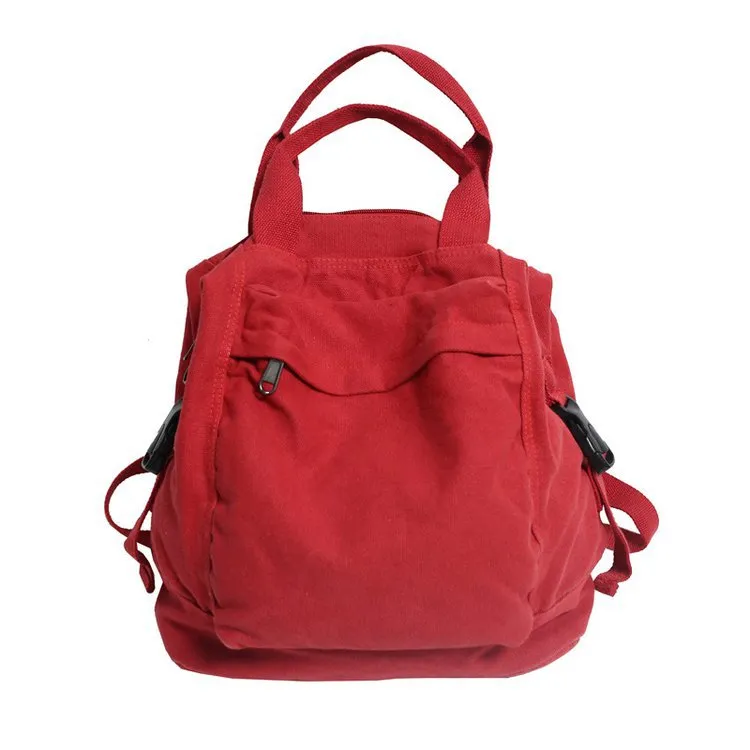 Canvas Backpack Vintage School Backpack