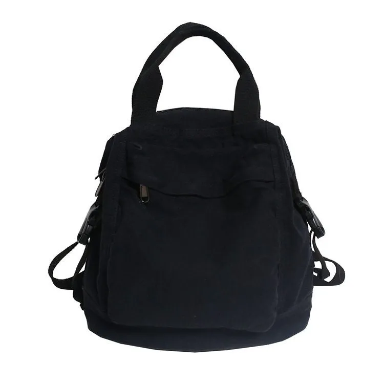 Canvas Backpack Vintage School Backpack