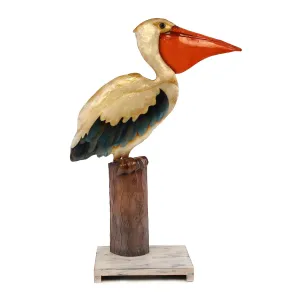 Capiz Pelican Figure