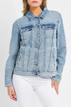 CELLO Oversized Lt Denim Jacket