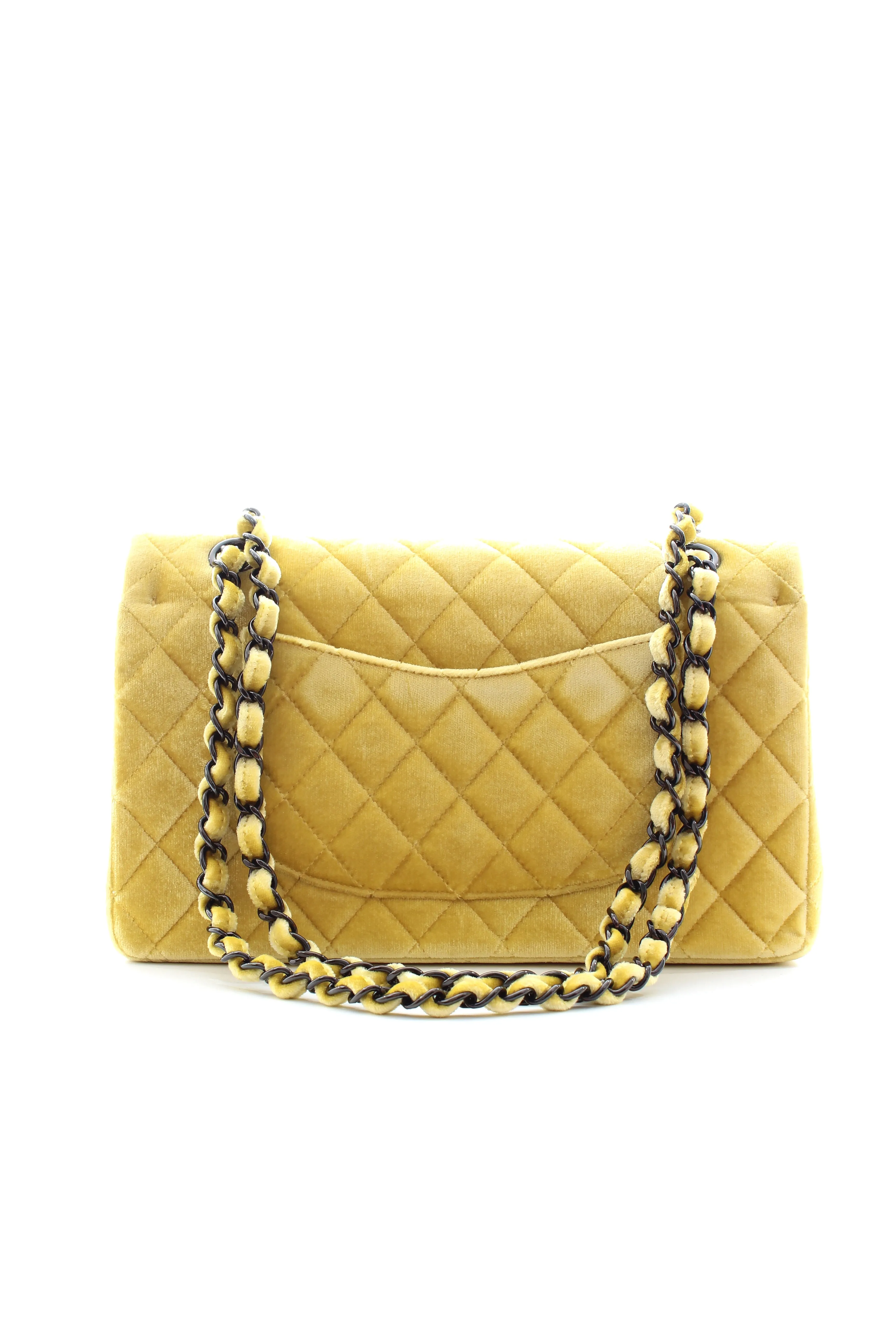 Chanel Timeless Velvet Flap Bag - Limited Edition Style