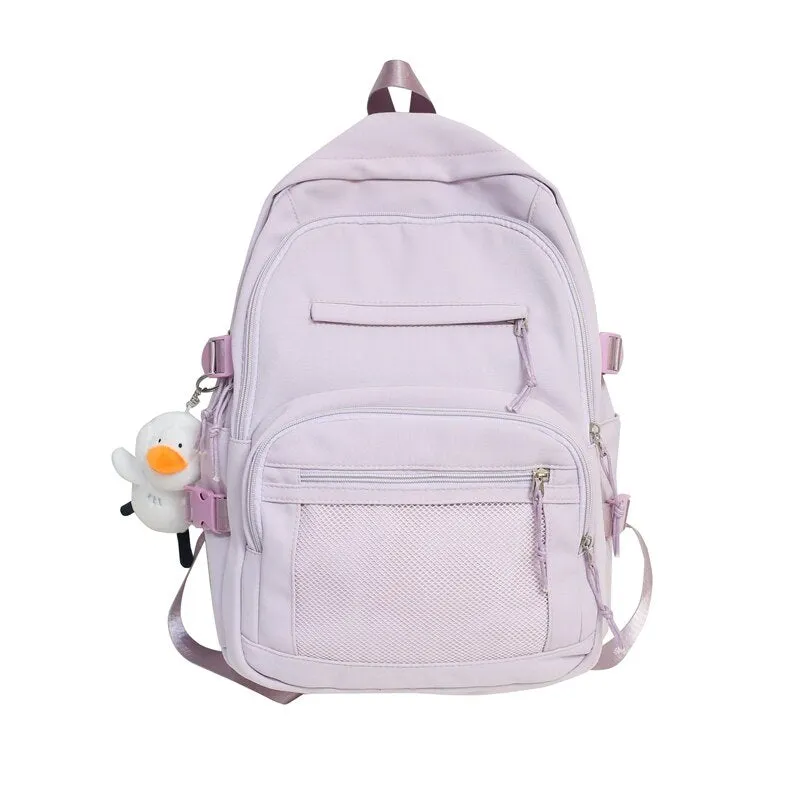 Christmas Gift Women Cute Backpack Nylon Female Harajuku School Laptop Bag College Lady Kawaii Casual Backpacks Fashion Book Girl Bags Student