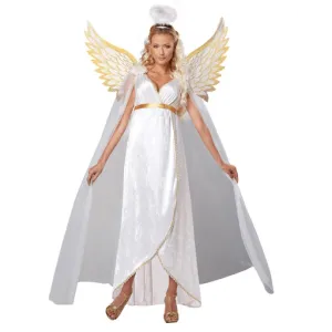 Classic Gorgeous Guardian Angel Women's Costume