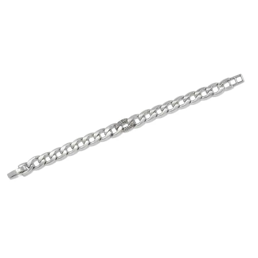 Cleo Pave Link Bracelet