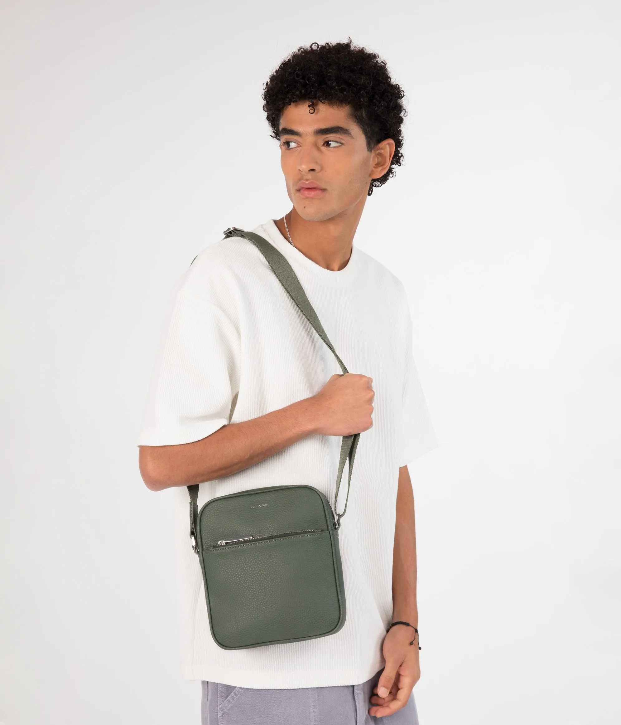 COEN MINI Small Vegan Crossbody Bag - Purity