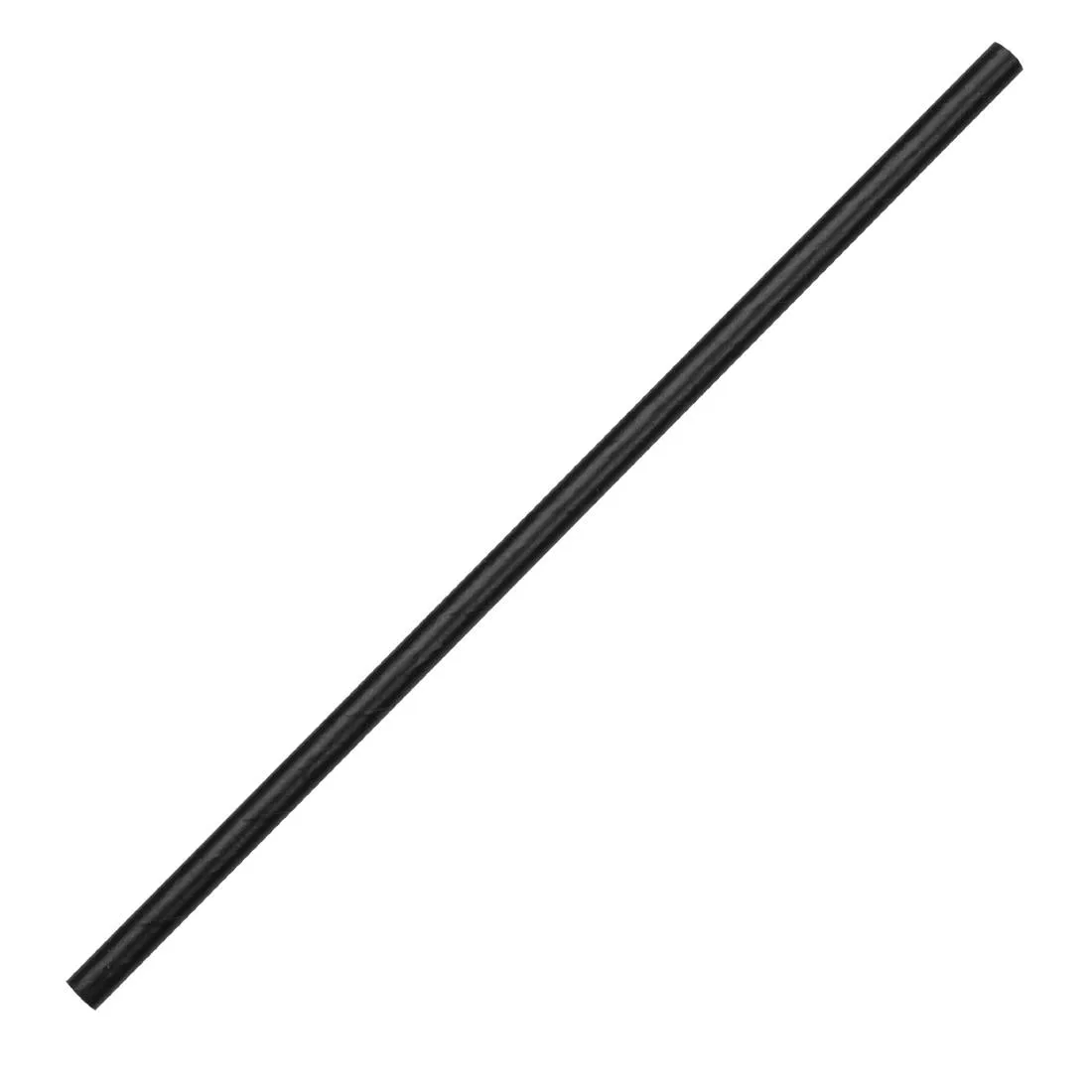 DE926 Fiesta Green Compostable Paper Straws Black (Pack of 250)