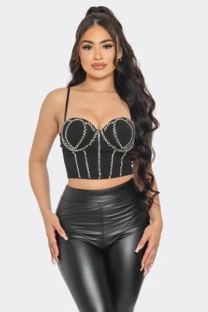 Diamond Crop Top