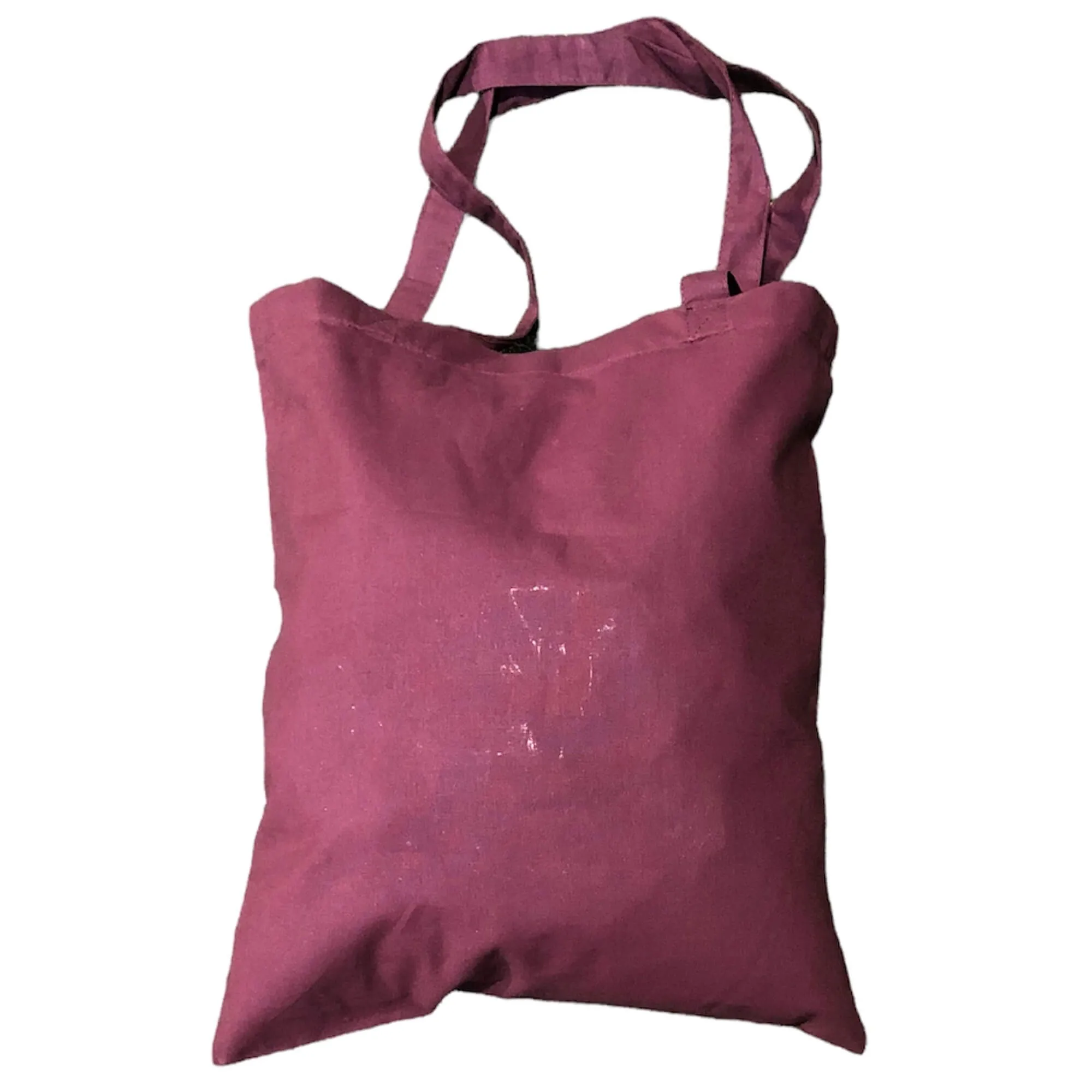 Dissent Skateboarding Eagle Logo Tote Bag For Life | Burgundy