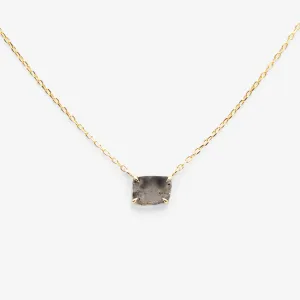 DN1-OOAK | 0.55 Carat One-of-a-Kind Diamond Slice Necklace