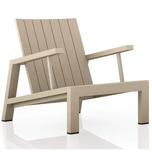 Dorsey Outdoor Chair, Washed Brown