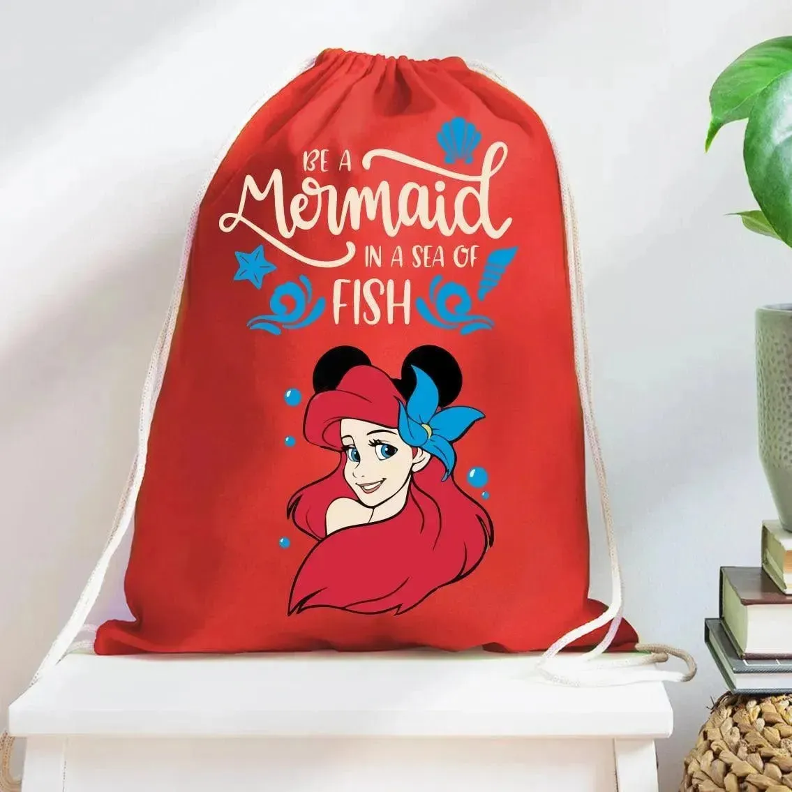 Drawstring Bag - Mermaid