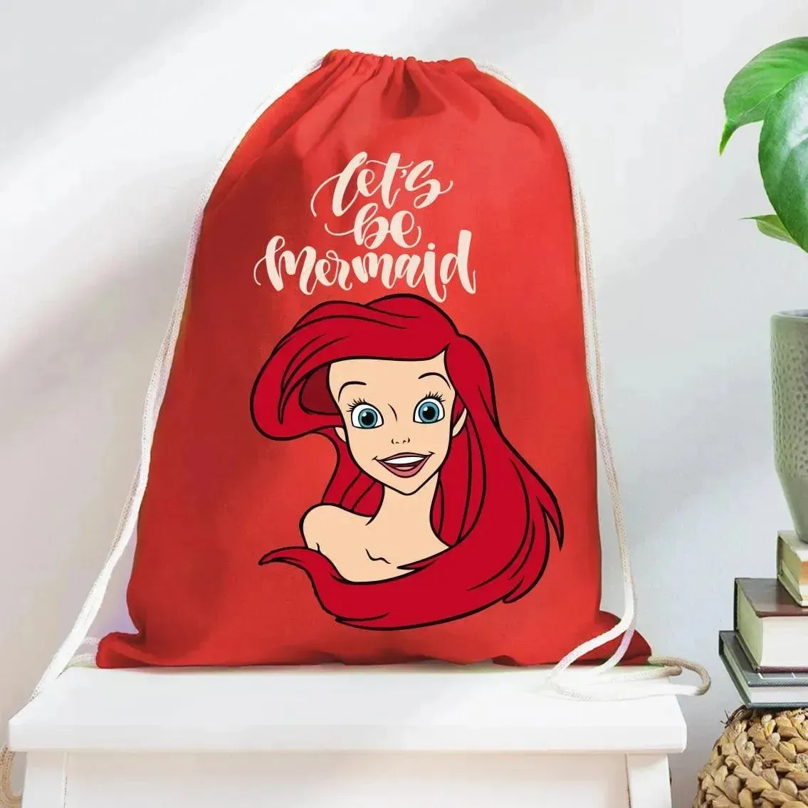 Drawstring Bag - Mermaid