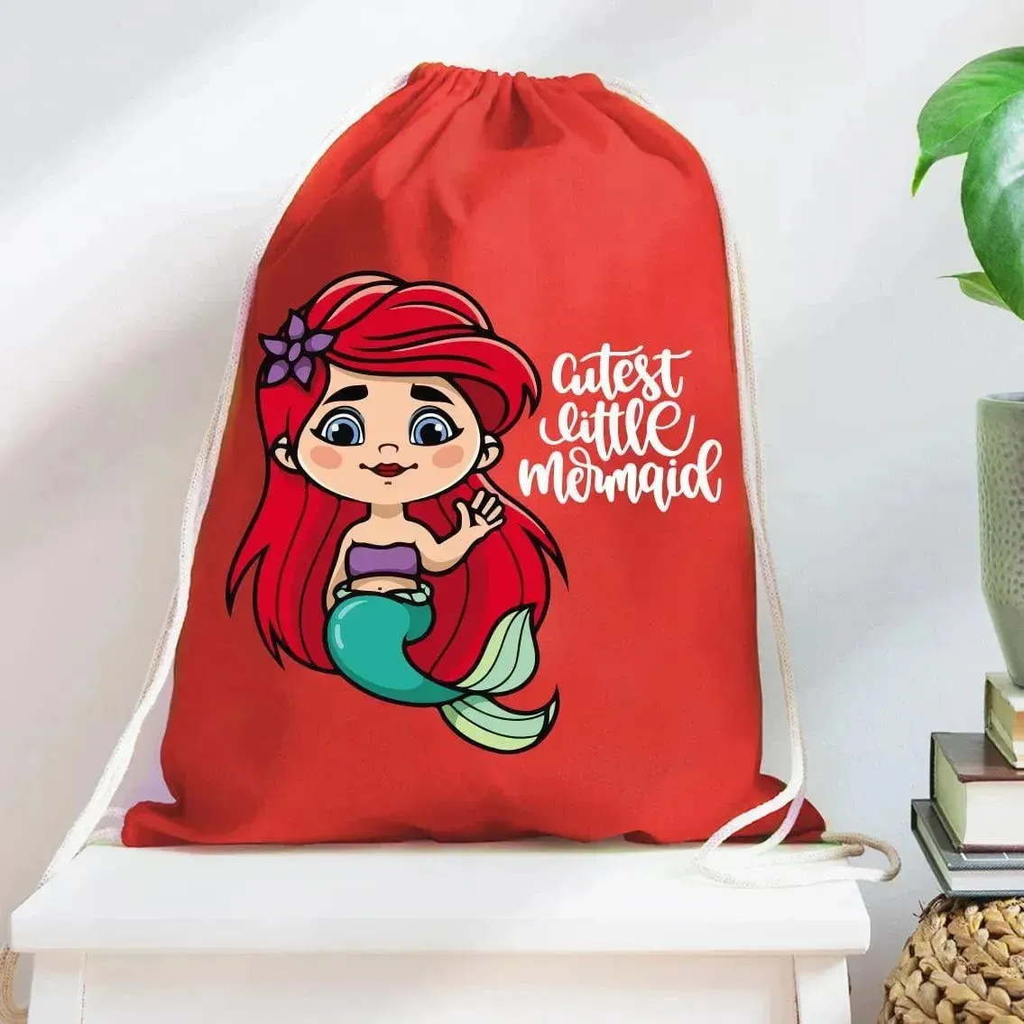 Drawstring Bag - Mermaid