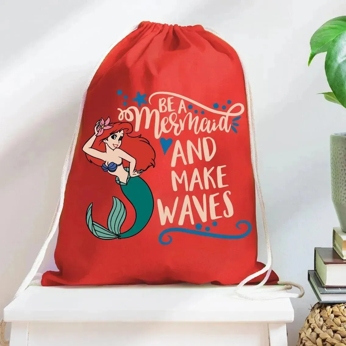 Drawstring Bag - Mermaid