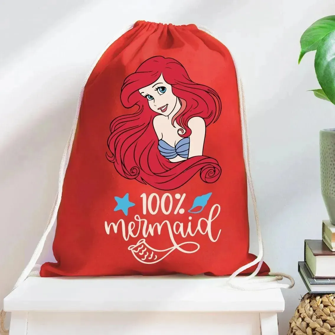 Drawstring Bag - Mermaid