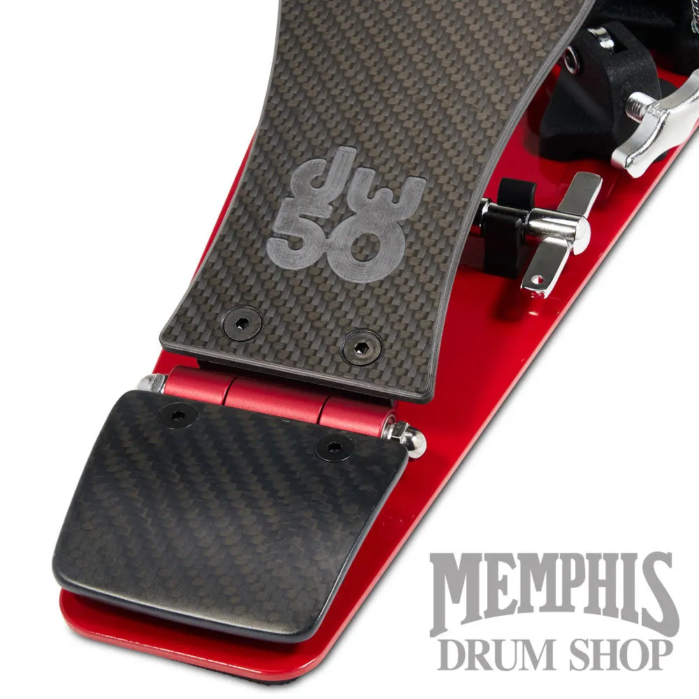 DW 50th Anniversary Carbon Fiber 5000 Double Pedal