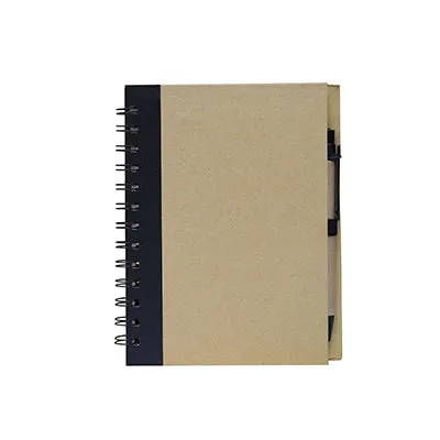 Eco-Friendly Cover Notepad with Pen