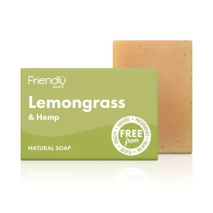 Eco Friendly Natural Lemongrass Soap Bar, Friendly Soap