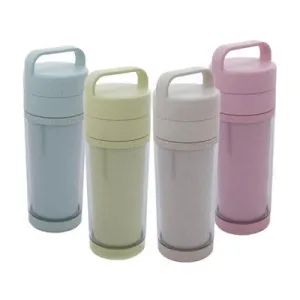 Eco Friendly Wheat Straw Double Wall Tumbler