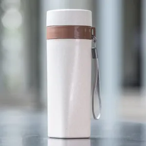 Eco Friendly Wheat Straw Travel Bottle