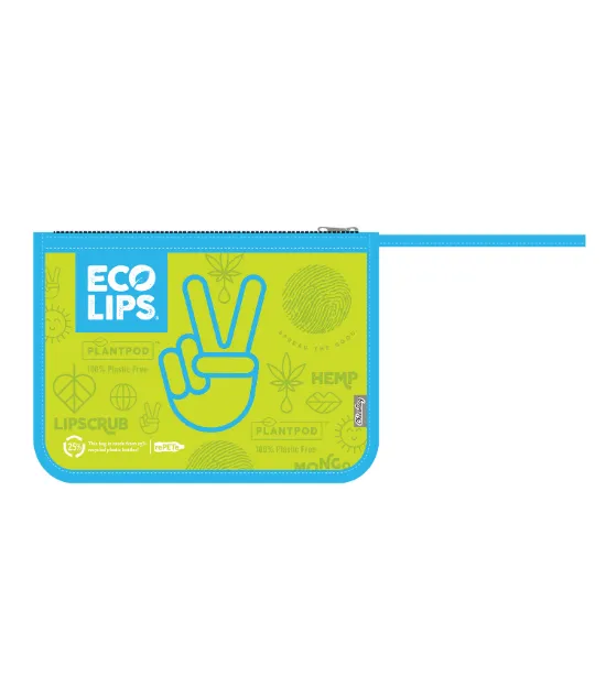 Eco Lips Reusable Quart-Sized Zipper Pouch