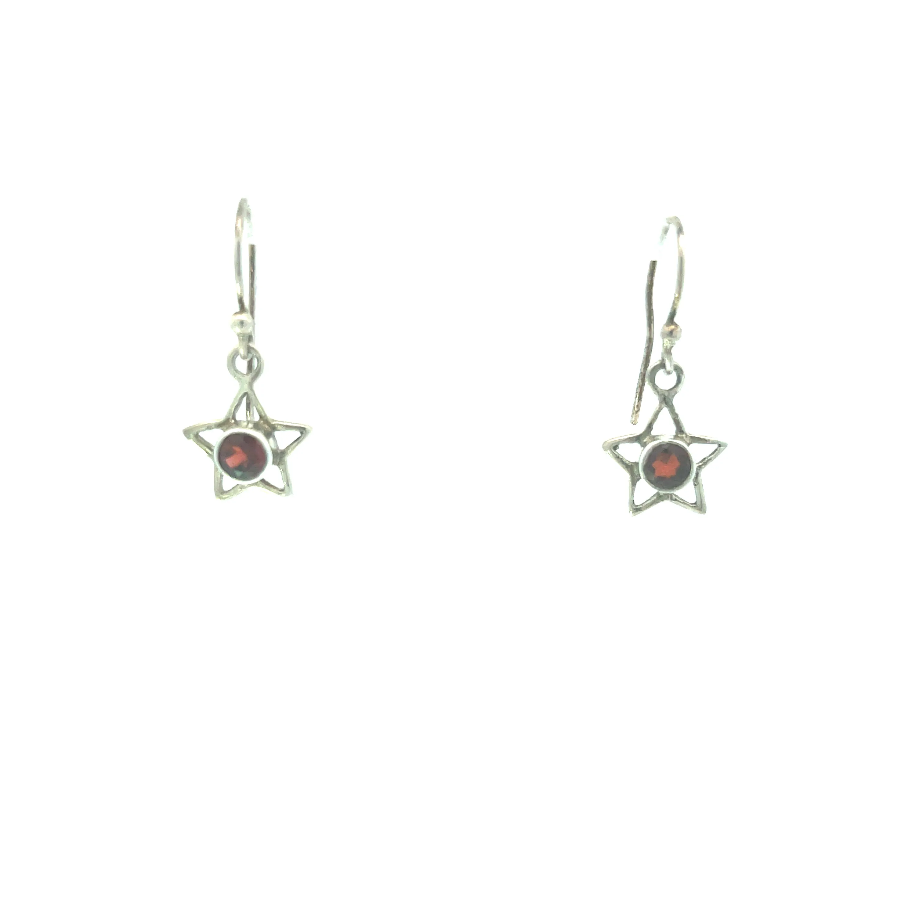 Ella, Star Earrings Sterling Silver