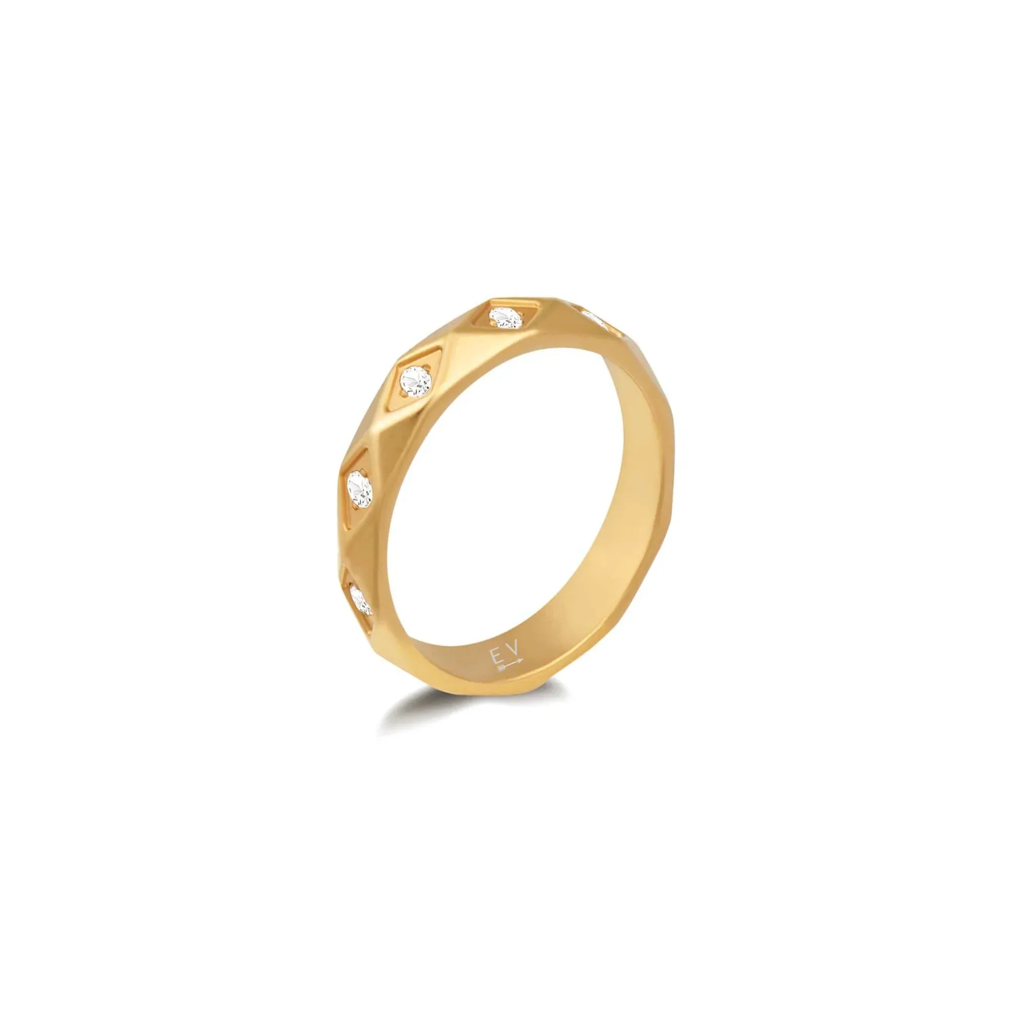 Ellie Vail Celine Dainty Gold Ring