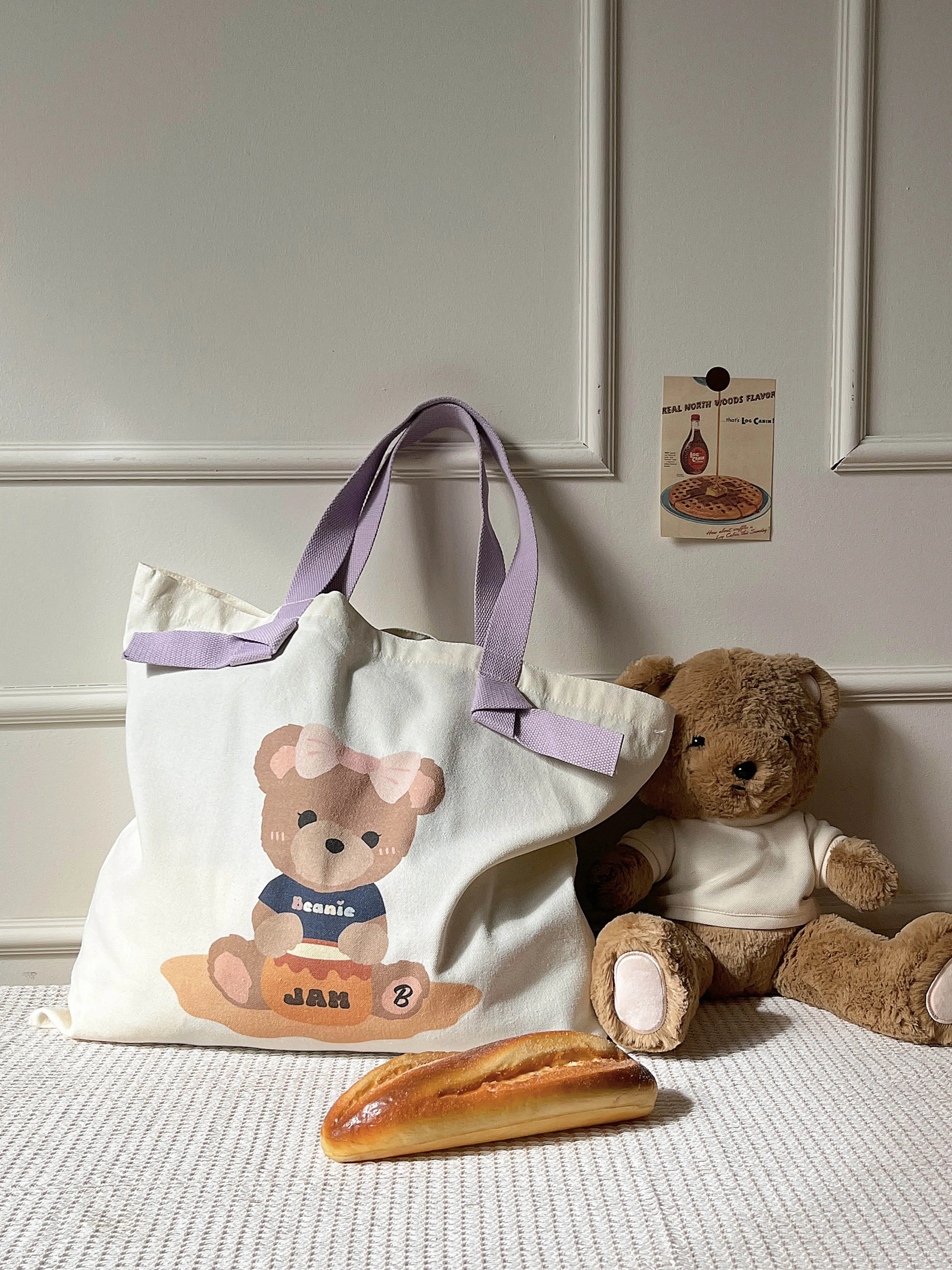 [EM] Toast Tote Bag Collection PURPLE